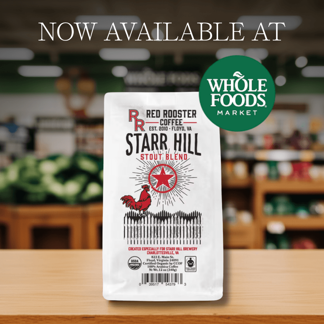 Red Rooster Coffee ad creative